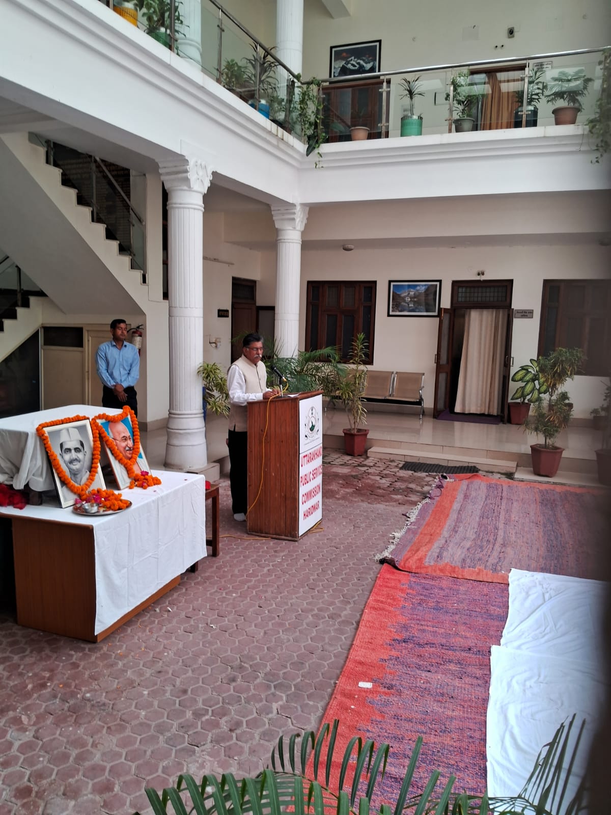 Hon'ble Chairman on occasion of Gandhi Jayanti (02 Oct , 2025)